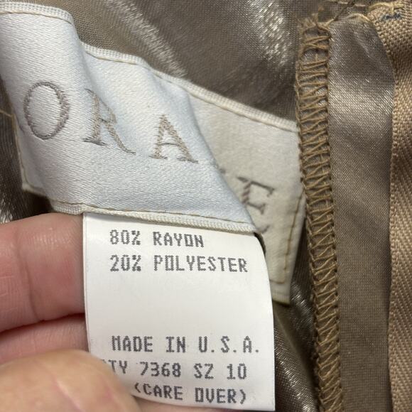 Vintage Loralie Baby Doll Y2K Maxi Slip Dress Size 10 Glam Wedding Timeless - Picture 4 of 10